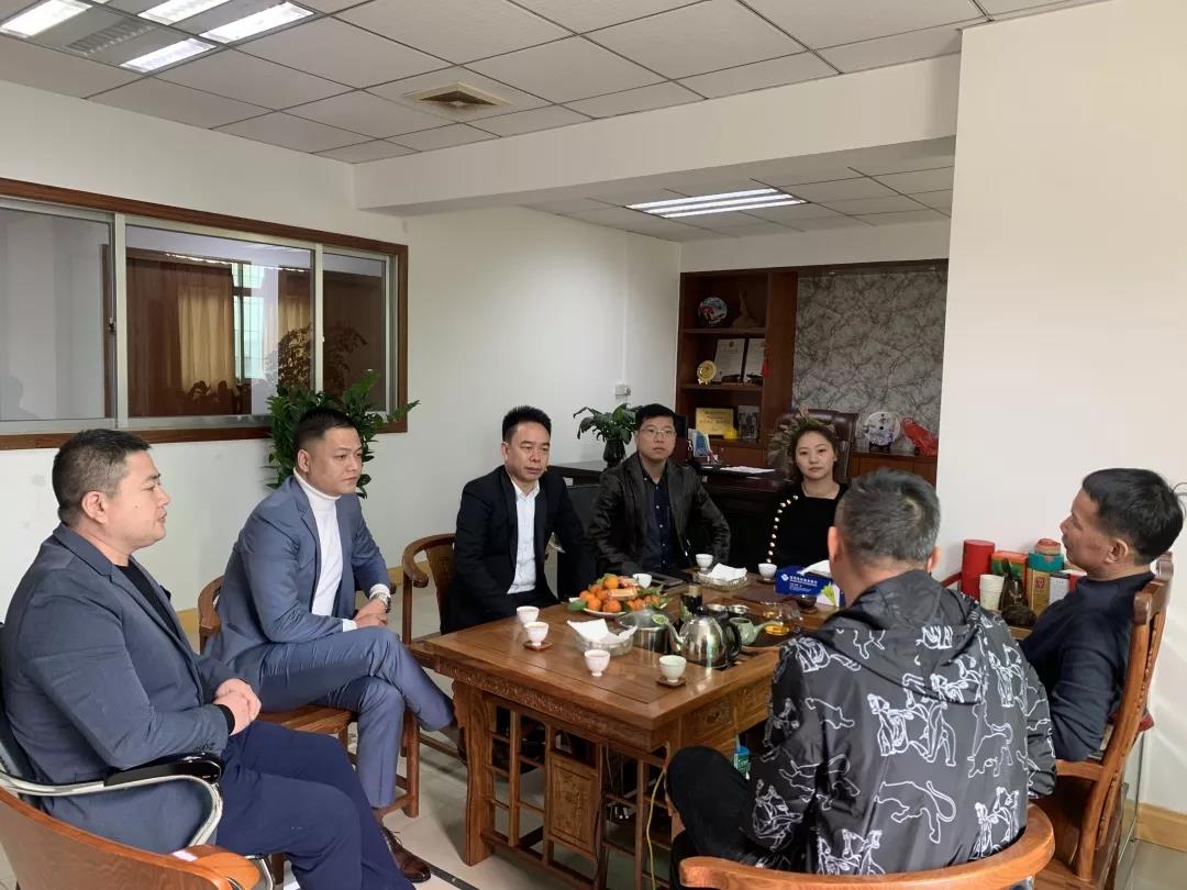 歲末走訪送祝福 商會服務(wù)暖企心——航城商會1月份輪值會長第4次率隊走訪會員企業(yè)