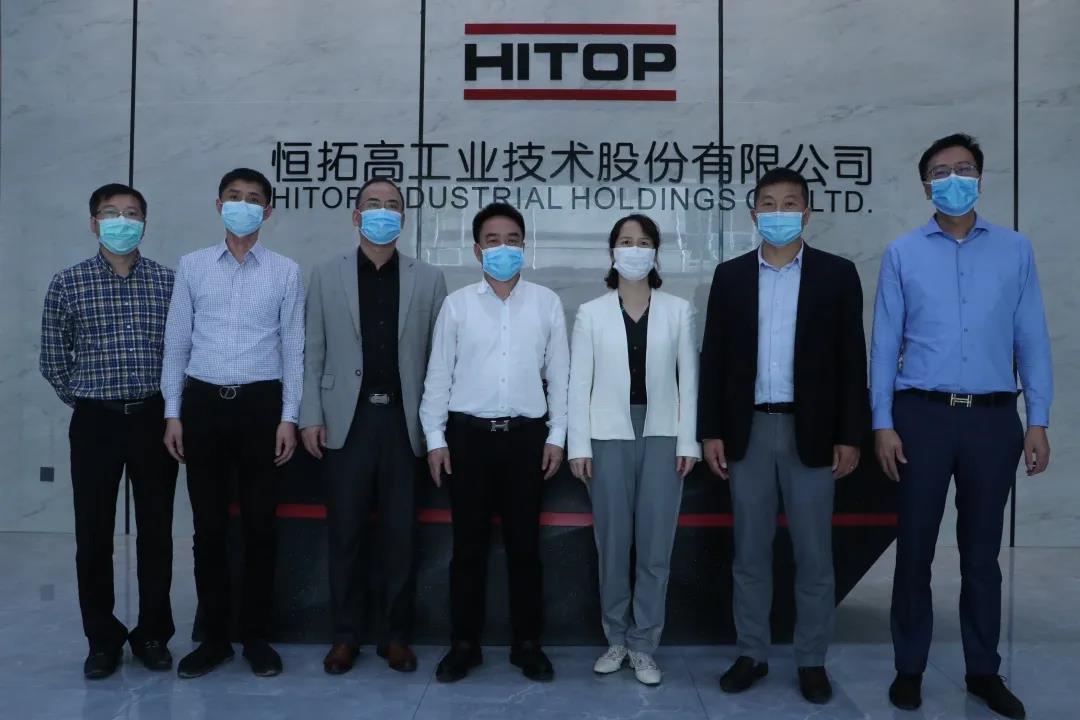 區工商聯（總商會）領導到我會恒拓高、愛索佳企業開展復工復產調研