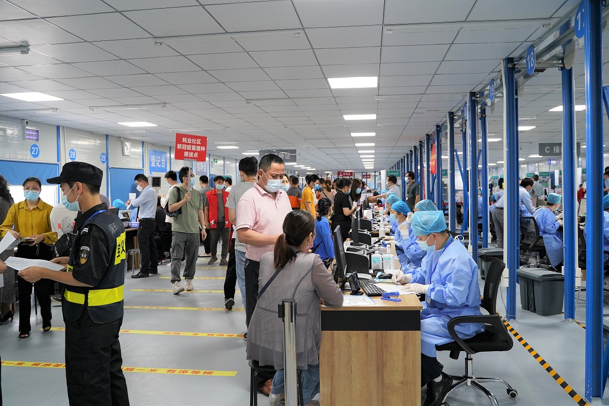 關(guān)愛員工健康，筑牢安全屏障              ——廣興源公司員工積極接種新冠疫苗